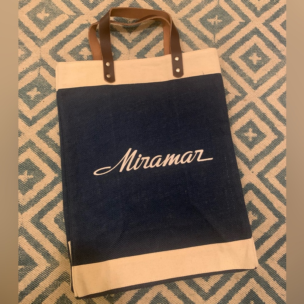 Rosewood Miramar Beach Bag (NWOT)
